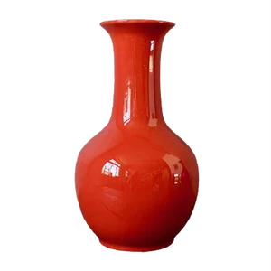 Oxblood Vases by Paul Mignon for Longwy, 1970s, Set of 2