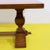 Wood Table with Double Turned Base For Sale - Image 4 of 12