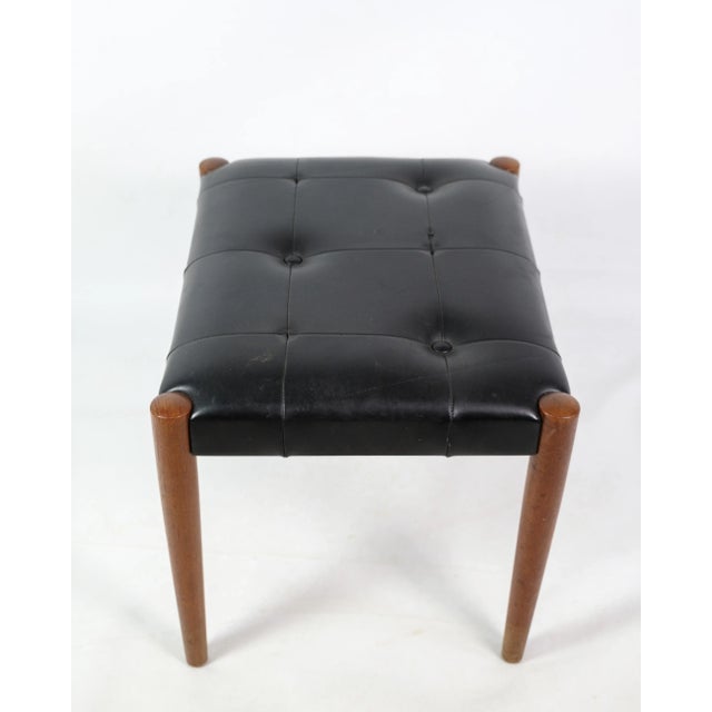 1960s Danish Stool by Erik Jørgensen, 1960s For Sale - Image 5 of 12