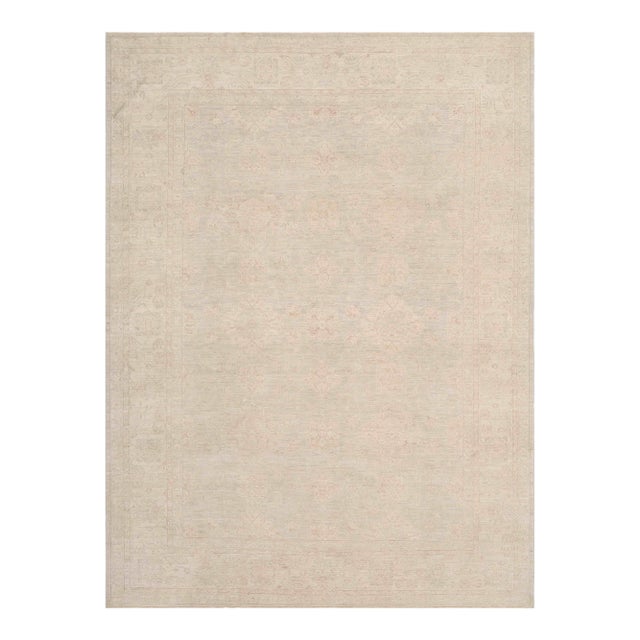 Pasargad Home Denver Grey Wool Area Rug- 8' 9" X 11'10" For Sale