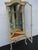 French Tall Painted Corner Vitrine Display Curio Cabinet Cupboard 6676 For Sale - Image 18 of 18