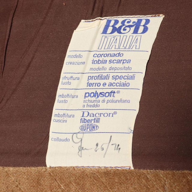 Vintage Coronado Lounge Chair by Afra & Tobia Scarpa For Sale - Image 9 of 11