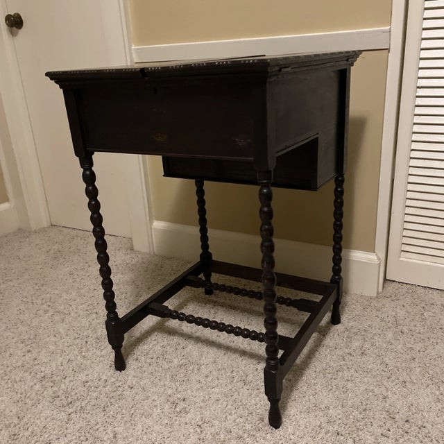 Traditional Unusual Metamorphic Writing Desk Table For Sale - Image 3 of 8