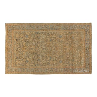 Fine 1920s Persian Kirman Handmade Wool Rug For Sale