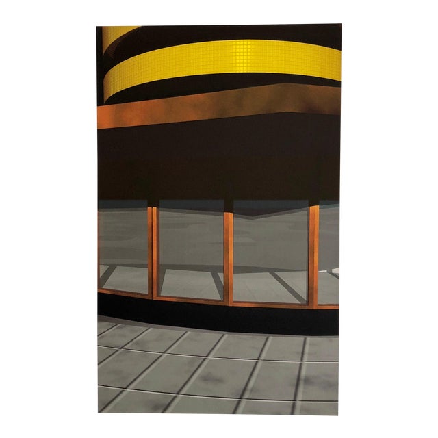 Cindy Bernard, Location Proposal Iris Print Ed. 12 Hand Signed Architectural Study, 1997 For Sale