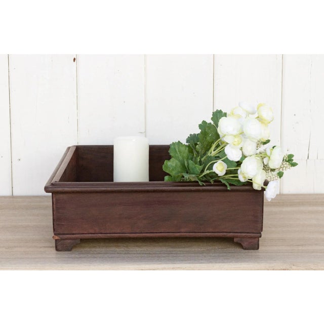 A rare antique colonial style tray from Ceylon. Of Dutch colonial style, this tray is characterized by a blend of European...