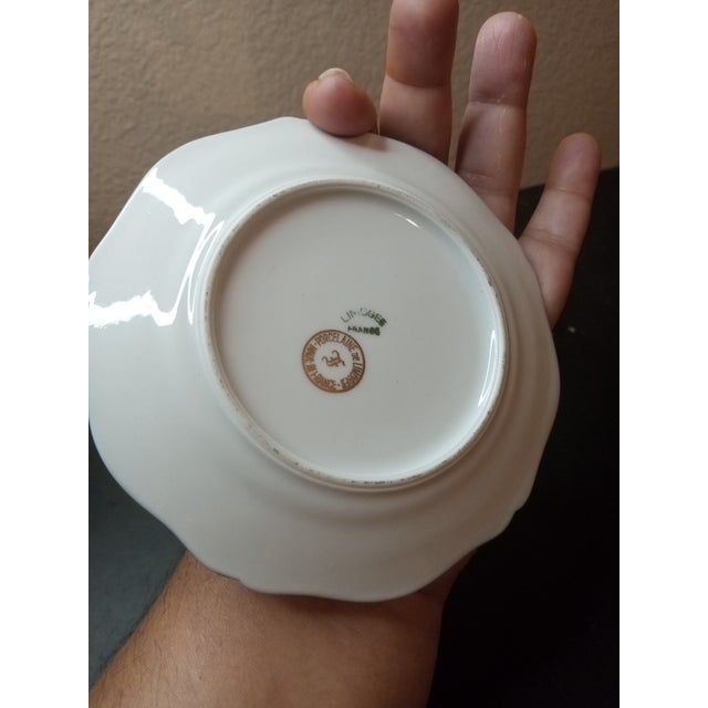 1950s Exquisite Lot of 4pcs Limoges France Courting Porcelain Miniature Decor For Sale - Image 5 of 5