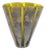 Adam Aaronson Silver Striped Glass Vase, 2001 For Sale
