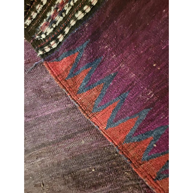 Brutalist Vintage Persian Rug, Rayen Soffren, 1960s For Sale - Image 3 of 10