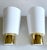 Vintage Gilded Glass Sconces from Limburg, Set of 3 For Sale - Image 12 of 13