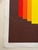 Frank Rowland (1927-2012) "Fanfare," serigraph on paper, pencil signed and numbered from an edition of 275. Orange,...
