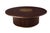 Brown Matthew Round Center Table by Wood Tailors Club For Sale - Image 8 of 8