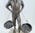 1960s 1960s "El Cenachero" – Authentic Signed Bronze Sculpture by Jaime Pimentel For Sale - Image 5 of 8