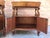 Brown 20th Century Catalan, Spanish Nightstands With Drawers & Low Open Shelf - a Pair For Sale - Image 8 of 11