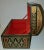 1960s Moroccan Mother of Pearl Inlay Jewelry Box With Suede Interior For Sale - Image 4 of 6