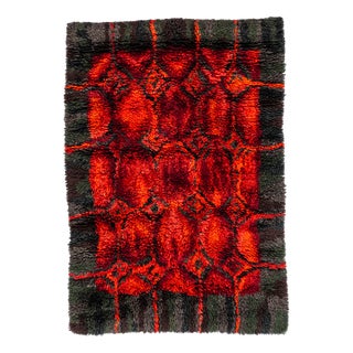 Scandinavian Modern Rug attributed to Helena Koskivaara, 20th Century For Sale