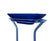Metal Vintage Light Blue Halogen Floor Lamp by Jordi Vilardell, 1980 For Sale - Image 7 of 15