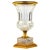 Metal Napoleon III Crystal Vase, France, 19th Century For Sale - Image 7 of 7