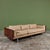 A classic sofa by Milo Baughman, originally designed in 1968 for Thayer Coggin, this sofa seamlessly blends architectural...