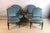 Napoleon III Painted Wood Living Room Set, 1800s, Set of 5 For Sale - Image 6 of 16