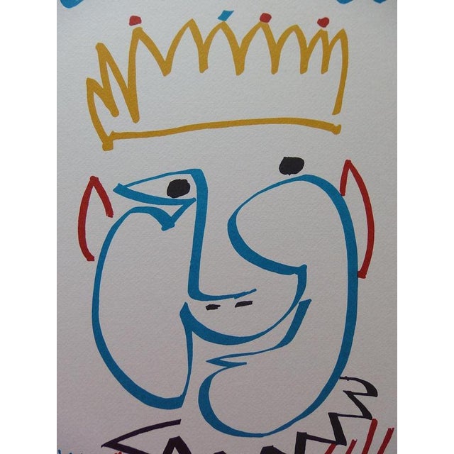 Pablo Picasso, Carnival, The King, Lithograph For Sale - Image 3 of 5