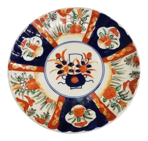 Late 19th Century Imari Plate Found in Northeastern England