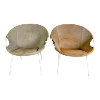 Set of Midcentury Modern Armchairs by Lusch & Co, Set of 2 For Sale