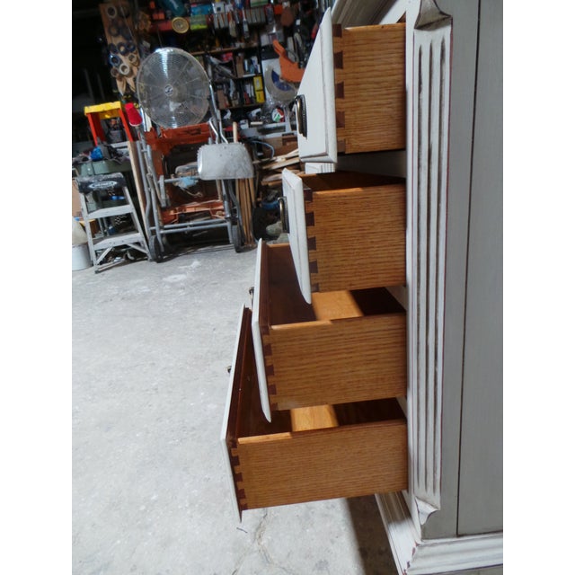 Gustavian Style Unique 4 Drawer Nightstands For Sale In Miami - Image 6 of 11