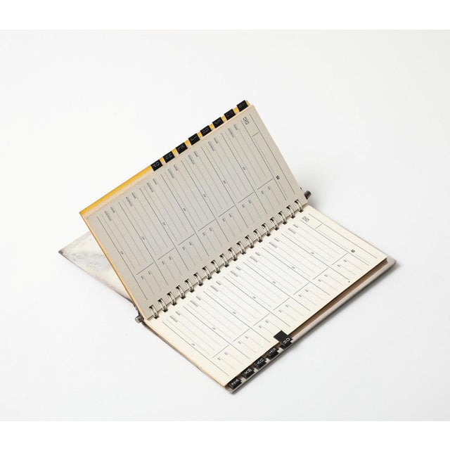 Art Deco Style Sterling Silver Address Book by Carlo Buffetti, C. 1970 For Sale - Image 4 of 10
