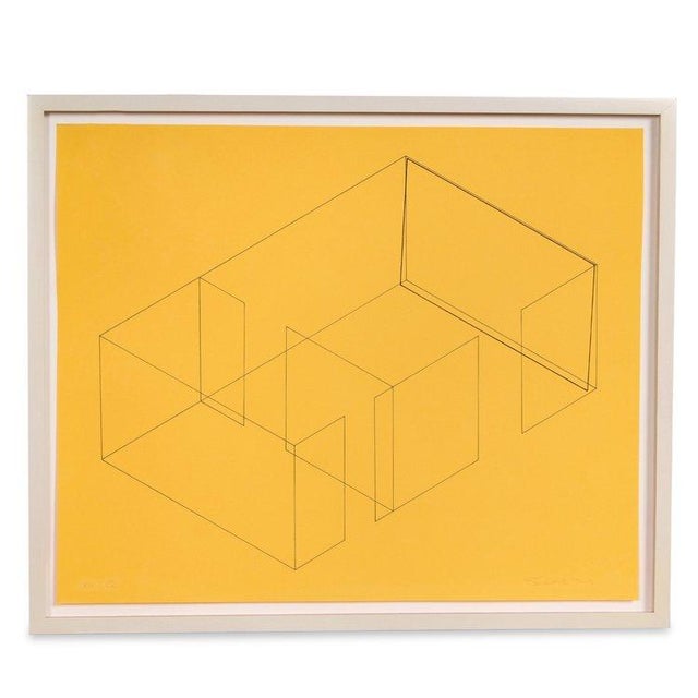 1971-1973 Variations for Gallery Heiner Friedrich Drawings by Fred Sandback  - Set of 8 | Chairish