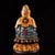 Late 19th Century Cloisonné Enamel Guanyin Statue With Child, 4.5kg For Sale - Image 4 of 9