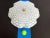 Mid Century Frosted Glass Flower Flush Light For Sale - Image 12 of 18