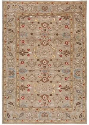 21st Century Contemporary Sultanabad Wool Rug 12 X 18
