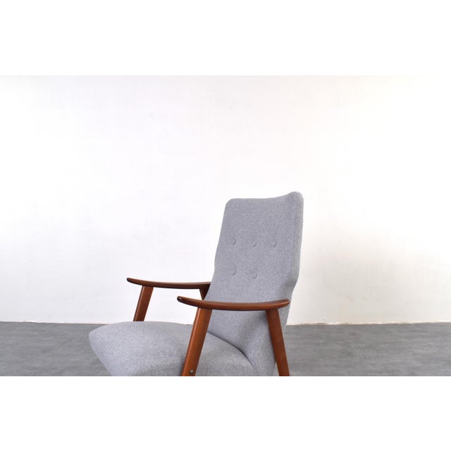Wood Mid-Century Modern Danish Lounge Chair, 1960s For Sale - Image 7 of 12