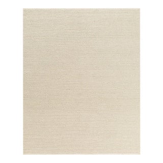 Beach House Handmade Rug Ivory 8x10 For Sale