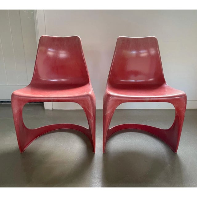 1970s Set of Vintage Design Chairs by Steen Ostergaard for Cado, 1971 For Sale - Image 5 of 13