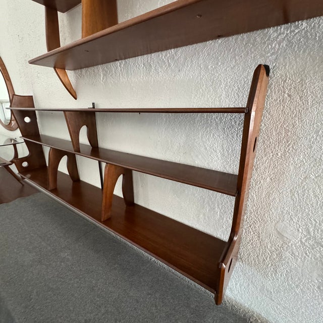 Vintage Organic Hanging Shelf, 1950s For Sale - Image 4 of 15