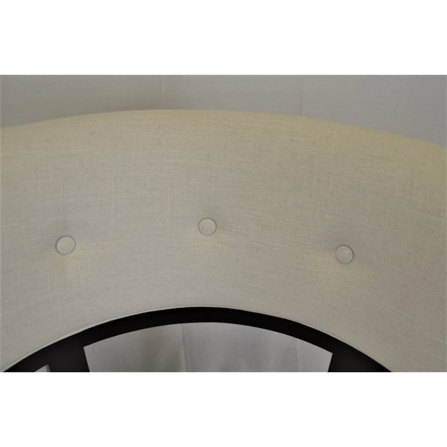 2010s Contemporary Accent Chair With Rounded Back, Made in Italy For Sale - Image 5 of 8