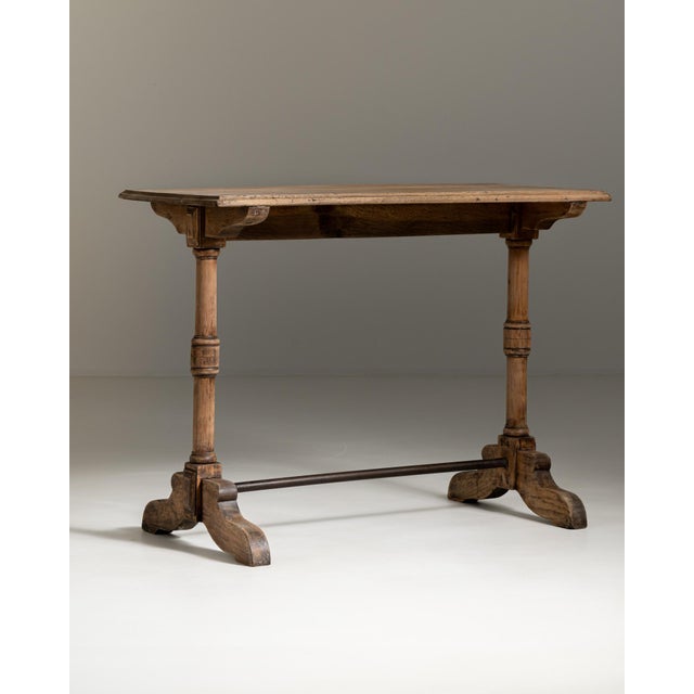 French Bistro Side Table, Antique, France, Circa 1900 For Sale In Greensboro - Image 6 of 12