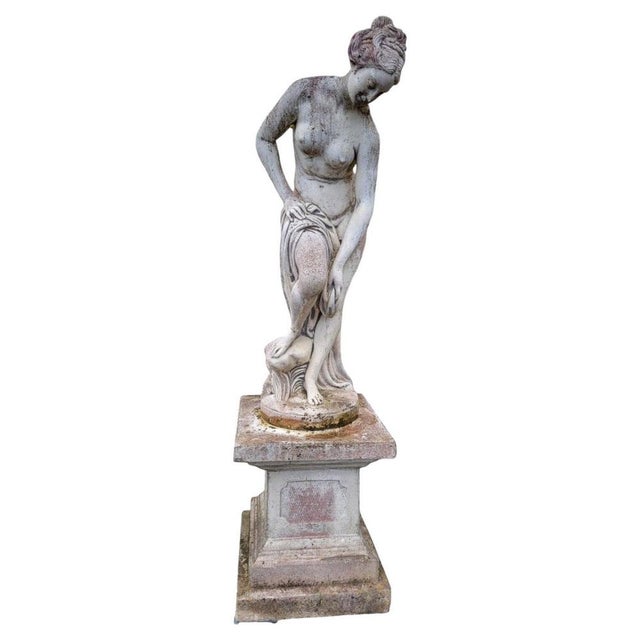 Sculpture of Venus Bathing, 1950, Stone For Sale - Image 13 of 13