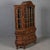 Small Antique Dutch Baroque Display Cabinet in Walnut, 1900s For Sale - Image 15 of 18