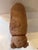 Vintage Plush Bear Pull Toy on Wooden Wheels For Sale - Image 4 of 12