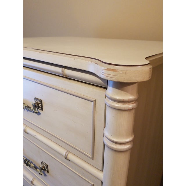 Faux Bamboo Bali Hai Lingerie Chest by Henry Link | Chairish