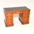 Victorian Satinwood Pedestal Desk with Leather Top, 1860s For Sale - Image 11 of 11