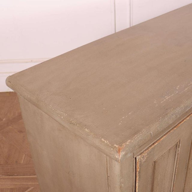 English Painted Dresser Base For Sale - Image 11 of 13