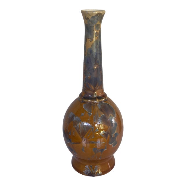 Lana K Williams Studio Art Pottery Vase Crystalline Glazed For Sale