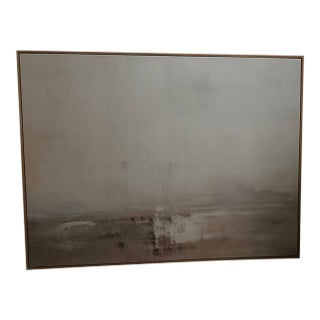 Carol Benson-Cobb "Dune" Large Abstract Landscape on Canvas, Framed For Sale