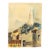 Coit Tower, San Francisco, Watercolor Painting, Signed, c.1950 For Sale