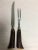 English Bakelite Horn Carving Set - A Pair For Sale - Image 5 of 5