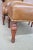 Stickley Leather Wingback Chair & Ottoman For Sale In Philadelphia - Image 6 of 13